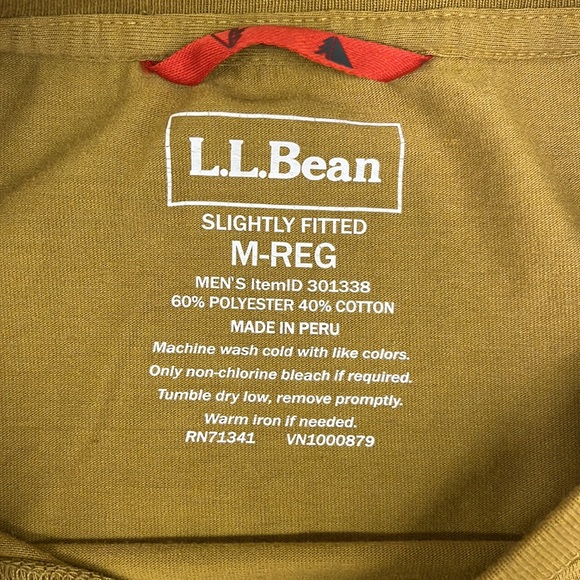 L.L. Bean Performance Graphic Tee- Size Medium - Picture 6 of 7